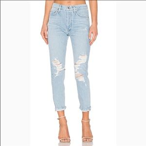 AGOLDE JAMIE HIGH RISE CLASSIC IN EVER MORE